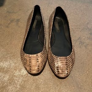 Sable print Ann Taylor flats